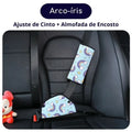 Kit Almofadas de Ajuste Confortável para Cinto de Segurança • ComfyTravel Kids