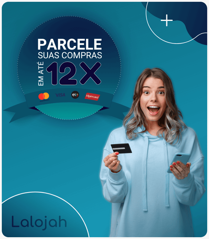 Parcele suas compra em até 12x