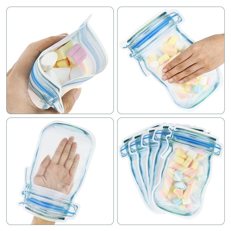 Embalagens Reutilizáveis com Zip Lock • EcoPots