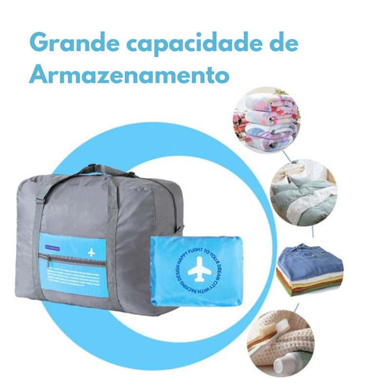 Bolsa Dobrável Extra para Viagens • FlexiBag